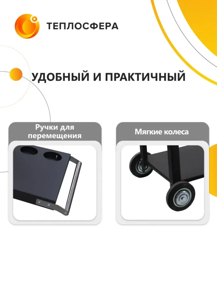 Мангал Premium Компакт МПк 03 с полками 05