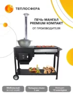 Печь мангал для дачи Premium Компакт ПМПк 01 01