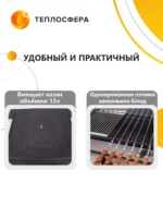Печь мангал Premium Компакт ПМПК 04 07